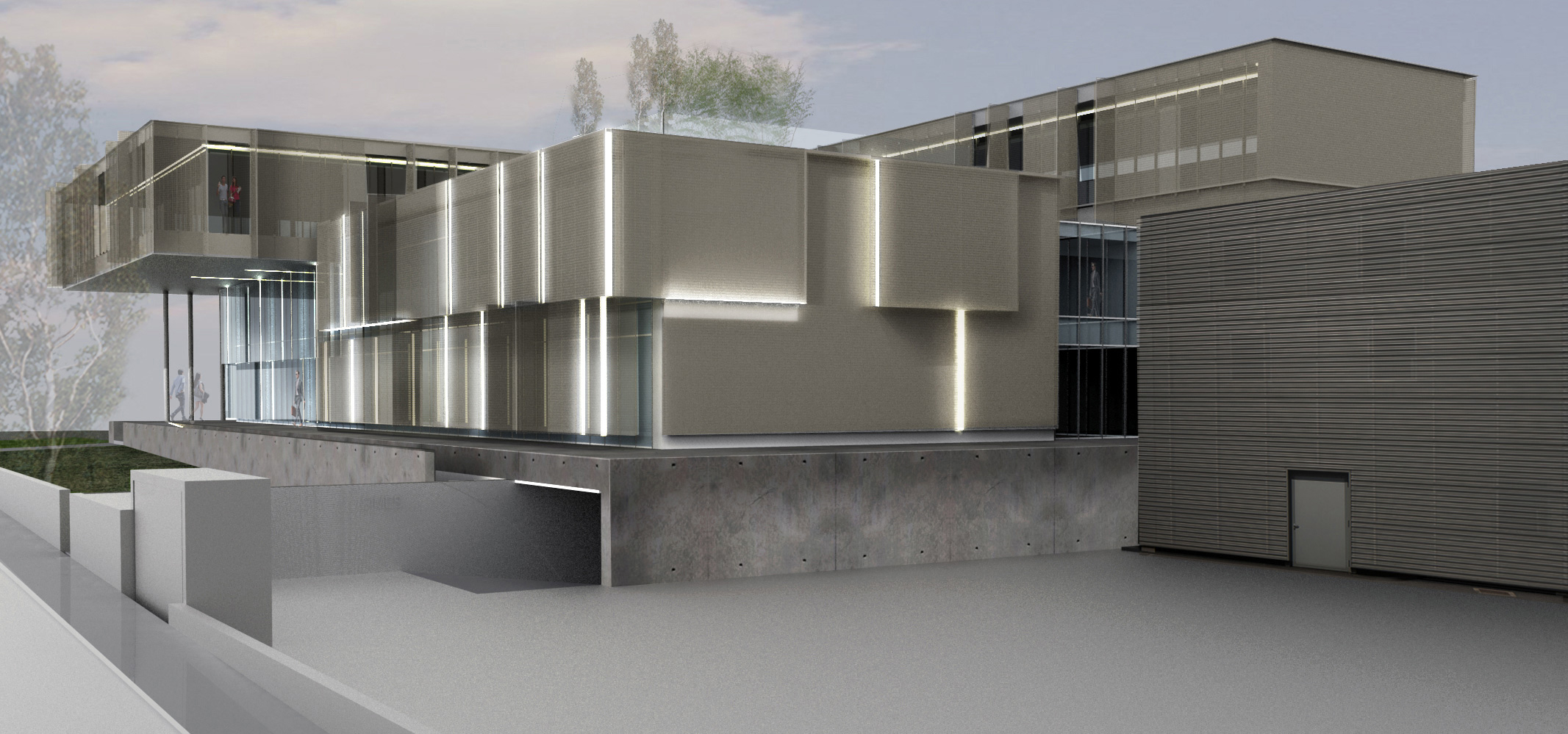 Insediamento Terziario - PROGETTO WORK IN PROGRESS - GSA ARCHITETTI - Brescia