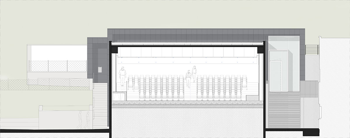 Auditorium Marcheno - PROGETTO WORK IN PROGRESS- GSA ARCHITETTI - Brescia