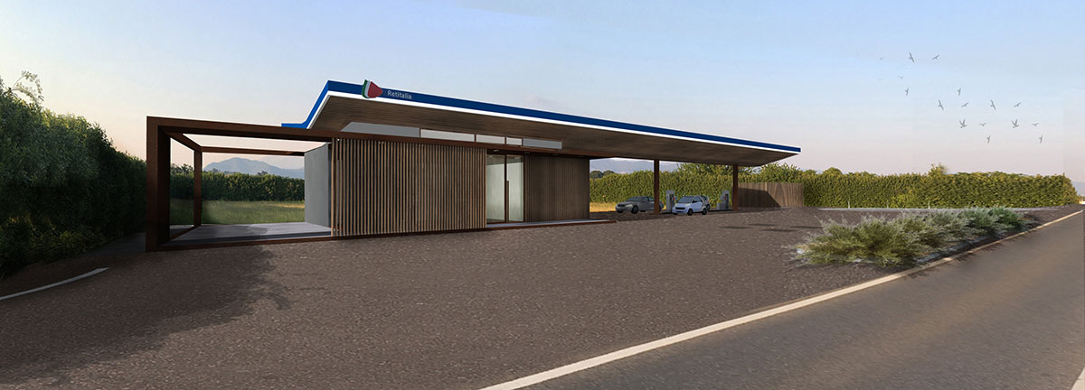 Gas Station - PROGETTO WORK IN PROGRESS- GSA ARCHITETTI - Brescia