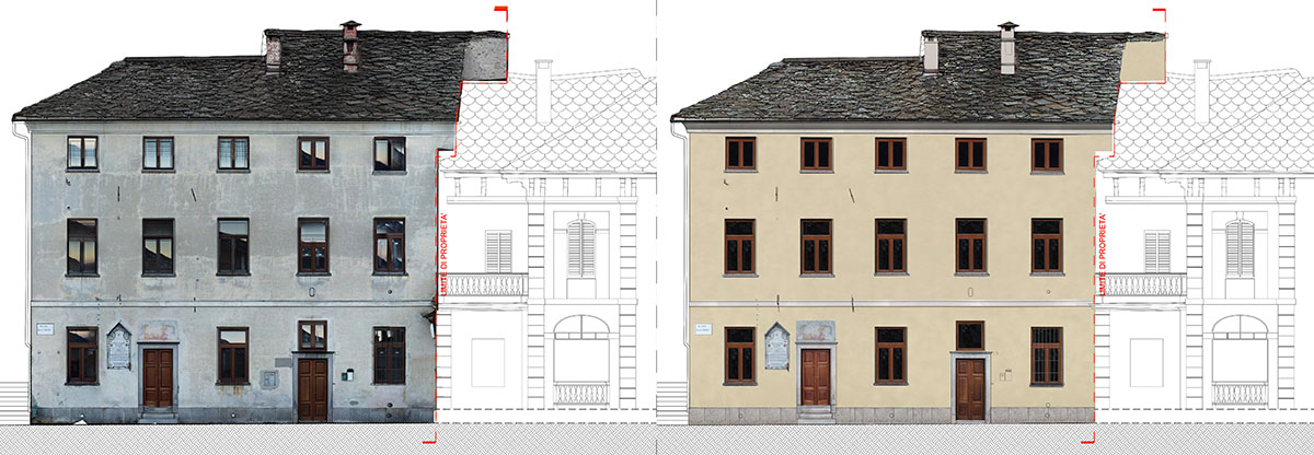 Recupero Circolo Ricreativo Montesinaro - PROGETTO WORK IN PROGRESS - GSA ARCHITETTI - Brescia