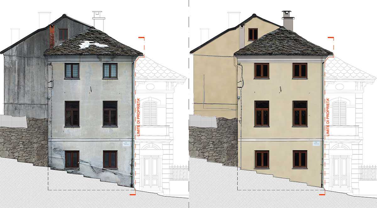 Recupero Circolo Ricreativo Montesinaro - PROGETTO WORK IN PROGRESS - GSA ARCHITETTI - Brescia